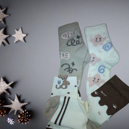 Box pilou chaussettes