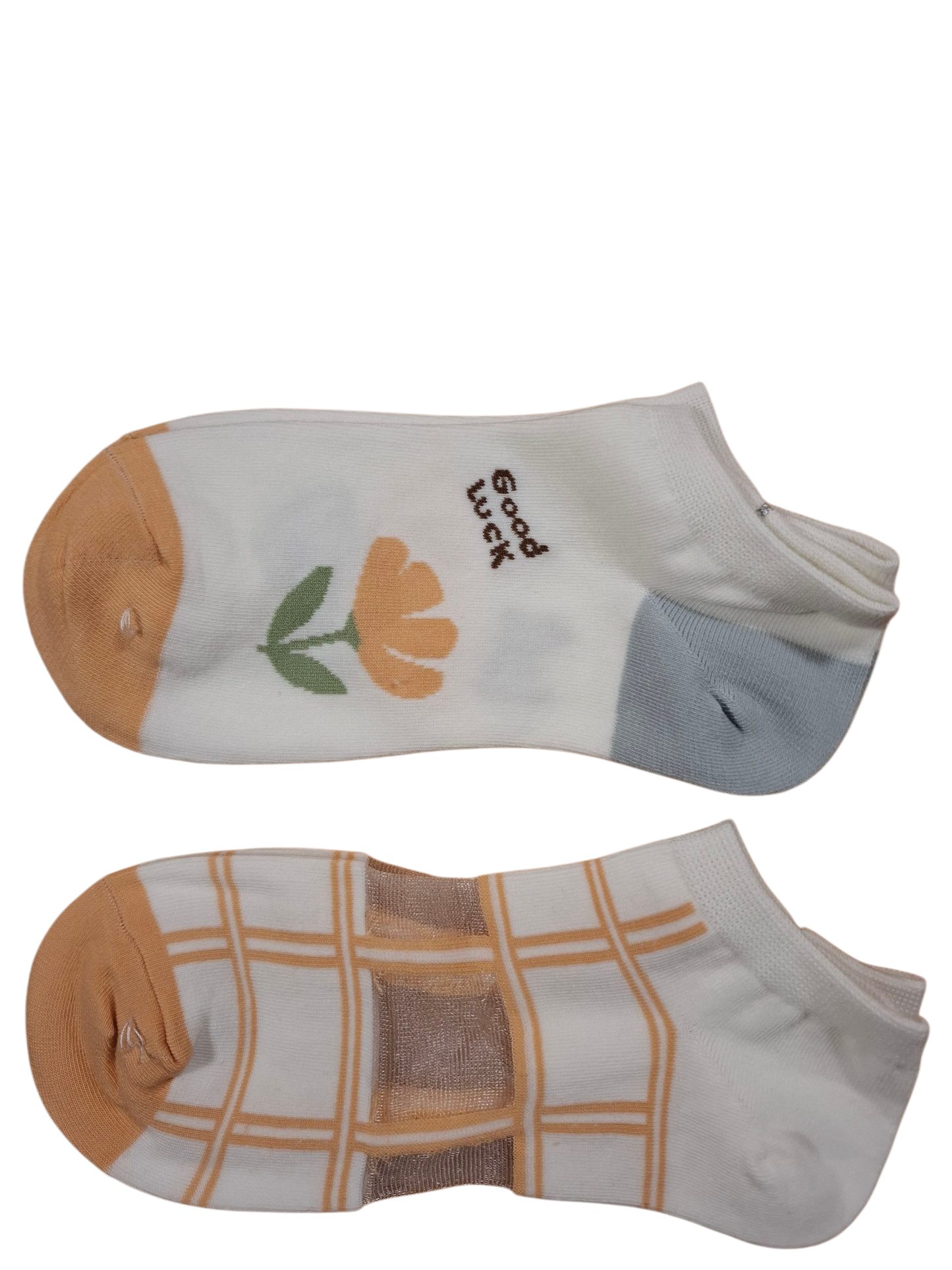 Box 5 socquettes fleurs