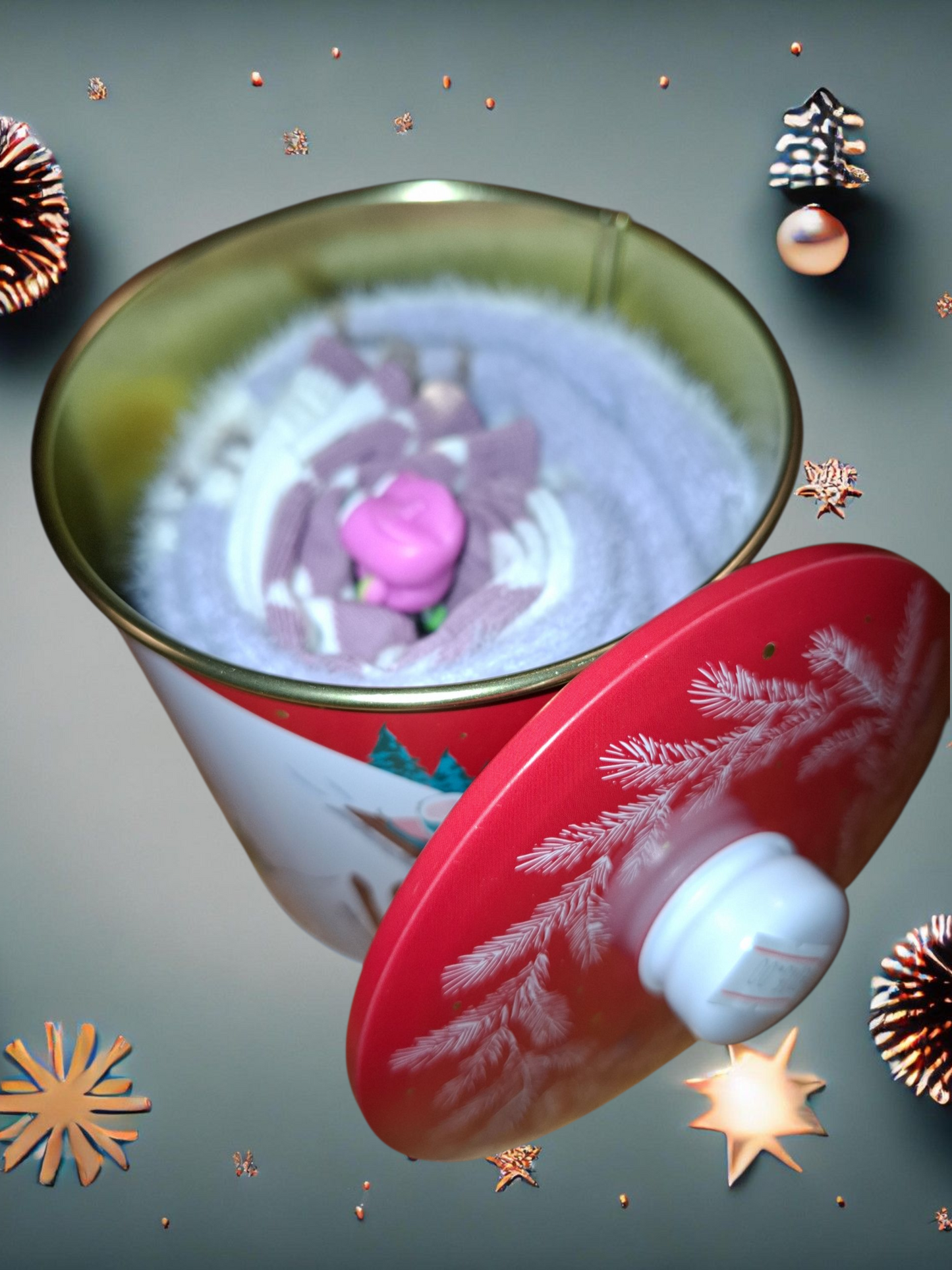 Box chaussettes rond